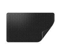 Tolaily Tapis de Protection pour Cuisinière en Verre, Tapis de Séchage pour Vaisselle, Housses de Cuisinière Électrique, 71 X 50,8 cm, Noir