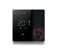 Tolaily Thermostat Intelligent Tuya pour Climatiseur avec Télécommande WiFi Thermostat à Bouton Intelligent Interrupteur de Contrôle de Température LED C