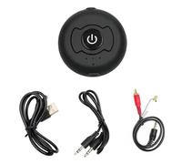 Tolaily Transmetteur Audio Bluetooth 5.0 pour TV PC Connect 2 éCouteurs 3,5 mm AUX Adaptateur StéRéO sans à Faible Latence