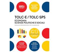 TOLC-E / TOLC-SPS. Economia e Scienze politiche e sociali
