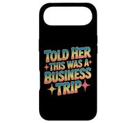 Told Her This Was A Business Trip Blague de Vacances secrète Coque pour iPhone Air
