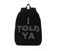 TOLD YA Challengers 2024 Cool Sac à dos Outdoor etudiant Randonnée Tom Zendaya Sac à dos pour hommes Femmes Ordinateur portable Sacs en toile Noir