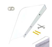 Toldo Para Puerta Principal - 40x40cm | Cubierta Policarbonato Protector UV | Marquesina Exterior Resistente Impactos, Para Ventana Patio Jardín Balcón Terraza, Anti Lluvia Nieve