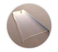 Toldo transparent pour porte d'entrée - Auvent invisible protection UV pluie et neige 40 x 120 cm tissu solide pour porche, terrasse ou toit sans supports nécessaires
