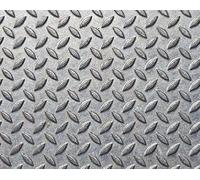 Tôle à damier en acier 3/4,5 mm - Découpe sur mesure - 200 x 1 000 mm