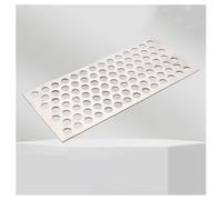 Tôle d'acier Inoxydable 304 Tôle Perforée，feuille perforée en acier inoxydable，plaque de métal perforée，tole acier，pour Ventilation, Filtre, Meuble, DIY & Extérieur