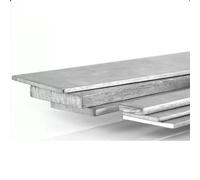 Tôle d'acier inoxydable, Barre d'acier plate étirée à froid en acier inoxydable 316L de 10 mm, largeur 10 mm 15 20 25 30 40 50 60 mm longueur 100 mm plaque d'acier plate carrée, 1 pièce(Width 50mm)