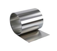 Tôle d'acier inoxydable, largeur 100 mm, feuille d'acier inoxydable 200 mm, rouleau de feuille d'acier inoxydable 1000 mm, 1 pièce(0.1MM x 200MM X 1000MM)