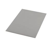 Tôle d'acier plate A3 for équipements industriels, 25 cm x 25 cm(Thickness:1mm)