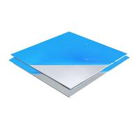 Tôle d'aluminium 6061-T6 2 mm d'épaisseur - 300 x 300 mm/150 x 100 mm/50 x 50 mm/200 x 200 mm/100 x 100 mm for bricolage, soudage et projets industriels (2 pièces)(300x300x2mm)