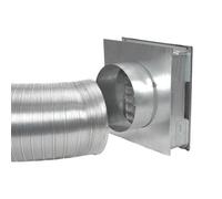 Tôle d'appui 45 x 23 cm - 2 manchons - CB-tec 180 mm