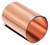 Tôle de bande de cuivre 0,3-0,6 mm x 20-100 mm 1000 mm | Plaque de cuivre conductrice for couper et façonner des projets d'artisanat de bricolage(Thickness 0.3mm,50x1000mm)