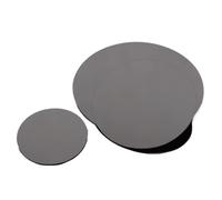 Tôle de fer, Plaque métallique ronde en fer A3, diamètre 85mm, épaisseur 0.3-3mm, paquet de 18 pièces(0.8mm 5pcs)