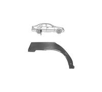 Tôle de réparation d'aile arrière droite pour Mercedes-Benz Classe C w203 Berline (05/2000-02/2007)
