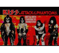 Tole Kiss : Attack Of The Phantoms - La Plaque Culte 30x20 Cm !
