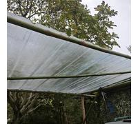 tole ondulée toiture transparent Panneau De Toit Transmettant La Lumière, Feuille De Toiture Résistante À La Pluie Et À La Lumière Du Soleil Pour Serre/dessus De(14 pcs,L W 1.1 x 0.9m/43.3 x 35.4in)