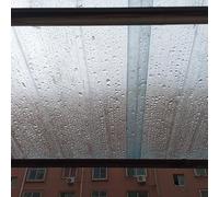 tole ondulée toiture transparent Panneaux De Toiture En Plastique, Feuilles De Toiture En Fibre Verre Pour Salle À Outils Longueur 1/2 4/5 1 6/5 13/10 7/5 15/10 M(10 pcs,L W 1.1 x 0.9m/43.3 x 35.4in)