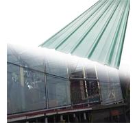 tole ondulée toiture transparent Plaque D'éclairage Naturel Pour Véranda, Feuilles De Toit De Hangar De 90 Cm De Largeur Pour Abri Utilitaire/étal De Marché/zone(14 pcs,L W 1.5 x 0.9m/59.1 x 35.4in)