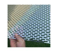 Tôle perforée en acier inoxydable, Feuille perforée en acier inoxydable 304, épaisseur de 0.8mm/1.2mm, plusieurs tailles(1.2mm thick,50x50cm)