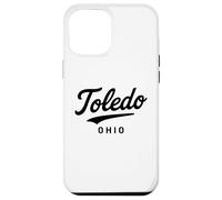 Toledo, Ohio City, Architecture rétro de State River, Zone 419 567 Coque pour iPhone 12 Pro Max