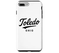 Toledo, Ohio City, Architecture rétro de State River, Zone 419 567 Coque pour iPhone 7 Plus/8 Plus