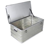 Tolegano Boîte en Aluminium - Capacité 140 L - Boîte de Transport et de Rangement en Métal Industrielle