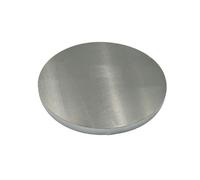Tôles d'acier inoxydable, chutes de plan travail Plaque Plaques tôle rondes 1,5 mm Disques en acier for l'artisanat 70 80 90 100 110 120 180 Kit CNC(220mm)