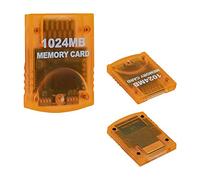 Tolesum Carte Mémoire 1024 Mo pour Gamecube et Wii - Memory Card Haute Vitesse (16384 Blocs) Compatible Nintendo Gamecube (NGC) et Console Wii - Stockage de Jeux Étend