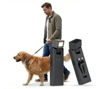 Tolesum Lot de 2 lampes de course à LED à clip - Lampe de course avec indicateur de puissance et aimant - Rotation à 180° - Rechargeable en USB-C - Accessoire pour la course, la randonnée du chien, le