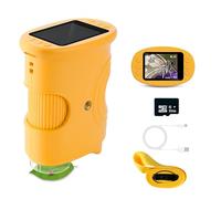 Tolesum Microscope numérique de poche 1000X avec écran IPS 2,0" et 8 lumières LED, mini microscope extérieur