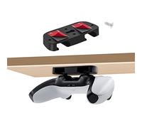 Tolesum Support de Manette sous Le Bureau pour PS5, Horizontal Support de Table pour PS4, Game Manette Under Desk Mount Holder pour PS4/PS5 Manette Accessoires, Support de Bureau pour PS5