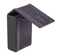 TOLIDA Boîte de protection universelle en cuir PU pour tarots et cartes Oracle