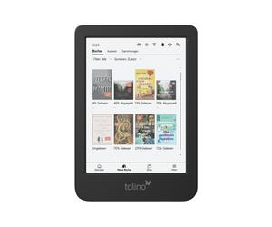 Tolino Shine Color : Liseuse Tactile 6" E Ink Carta Couleur, 16Go, Wi-Fi 5, Bluetooth 5.0, USB-C, CPU MediaTek MT8113T 2.0GHz, Résolution 1072x1448