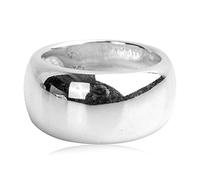 Tolldek Alliances en argent 925 poli pour homme, bagues d'amitié punk rock S925, Argent sterling, Pas de zirconium