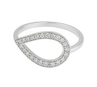 Tolldek Alliances en or blanc 9 K/14 K/18 K, bague de demande classique avec diamant véritable, alliances au 375/585/750, or blanc, taille 47-65, Or blanc 18 carats (750), Diamant