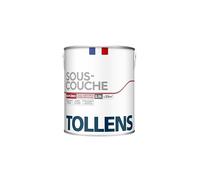 Tollens - Peinture Blanche - Impression - Sous-Couche Glycéro - Idéal pour les pièces humides - Fort pouvoir opacifiant - Résultat lisse et tendu - 2,5L = 35 m²