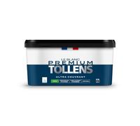 Tollens - Peinture Blanche - Murs, Plafonds & Boiseries - Blanc Premium - Pièces Sèches et Humide - Ultra couvrante - Lessivable - Rapide - Ecolabel - Satin - BLANC - 2L5 = 30m²