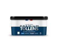 Tollens - Peinture Blanche - Murs, Plafonds & Boiseries - Blanc Premium - Toutes PIèces - Ultra couvrante - Lessivable - Rapide - Ecolabel - Mat - BLANC - 2L5 = 30m²