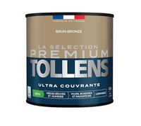 Tollens - Peinture Couleur - Murs, Boiseries & Radiateurs - La Sélection Premium - Pièces sèches et humides - Ultra couvrante & résistante - Ultra rapide - Ecolabel - Satin - BEIGE CRÈME - 0L5 = 6m²