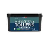 Tollens - Peinture Couleur - Murs, Boiseries & Radiateurs - La Sélection Premium - Pièces sèches et humides - Ultra couvrante - Ultra résistante - Ecolabel - Satin - VERT SAPIN - 2L5 = 30m²
