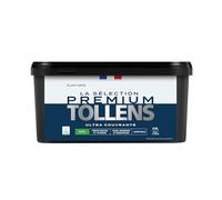 Tollens - Peinture Couleur - Murs, Boiseries & Radiateurs - La Sélection Premium - Pièces sèches et humides - Ultra couvrante & résistante - Ultra rapide - Ecolabel - Satin - BLANC GRISÉ - 2L5 = 30m²