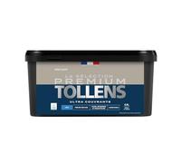 Tollens - Peinture Couleur - Murs, Boiseries & Radiateurs - La Sélection Premium - Pièces sèches - Ultra couvrante - Résistante - Ultra rapide - Ecolabel - Mat - GRIS TAUPE - 2L5 = 30m²