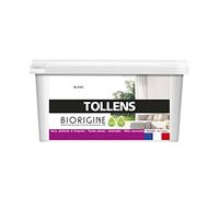 Tollens Peinture Couleurs Haute Performance à Base de Résine Biosourcée Pour Murs, Plafonds, Boiseries - Blanc - 5L = 60m2, 3T29172