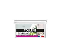 Tollens Peinture Couleurs Haute Performance à Base de Résine Biosourcée Pour Murs, Plafonds, Boiseries - Velours Rocher - 2L = 24m2