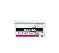 Tollens Peinture Couleurs Haute Performance à base De Résine Biosourcée Pour Murs, Plafonds, Boiseries - Blanc Mineral - 2L = 24m2