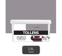 Tollens - Peinture Couleurs - Murs et Boiseries - Toutes pièces - Ultra résistante - Satin - Rose Feutré - 2,5L = 30m2