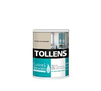Tollens Peinture Cuisine Et Salle De Bain - Ultra Résistante Pour Murs, Boiseries, Radiateurs - Gingembre - 0,75L = 9m2