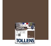 Tollens Peinture extérieure multisupport - Ultra résistante Haute qualité - Satin - Brun - 0,5L = 7m2