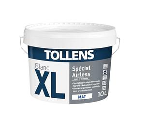 Tollens Peinture intérieure spéciale plafond XL Mat - 10L - Blanc = 120m2