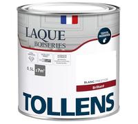 Tollens - Peinture, Laque, Ultra Résistante, Multisupport, Brillant Blanc, 0.5L = 7m2